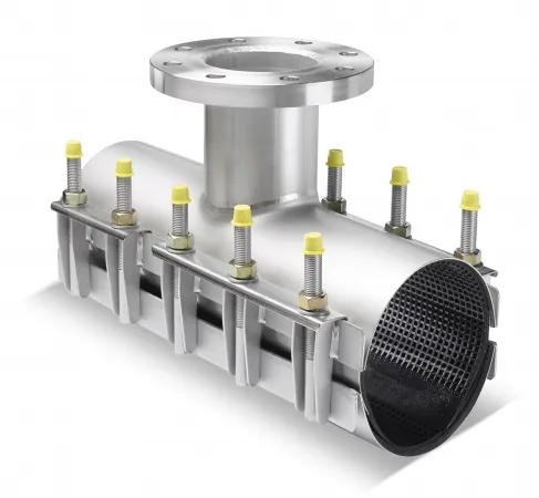 SS Repair Clamp WithFlanged Branch