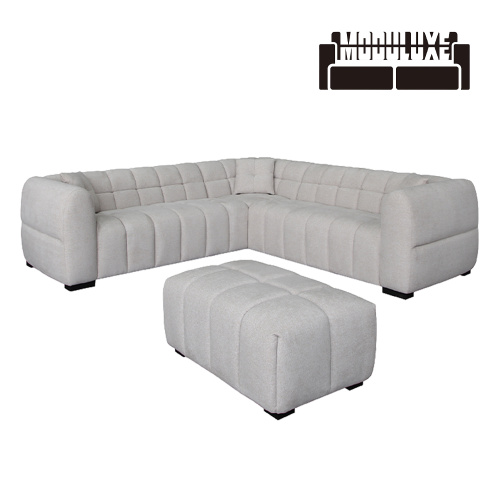 Sofa Jordana Sectional Bergaya dengan Fitur Reclining Nyaman