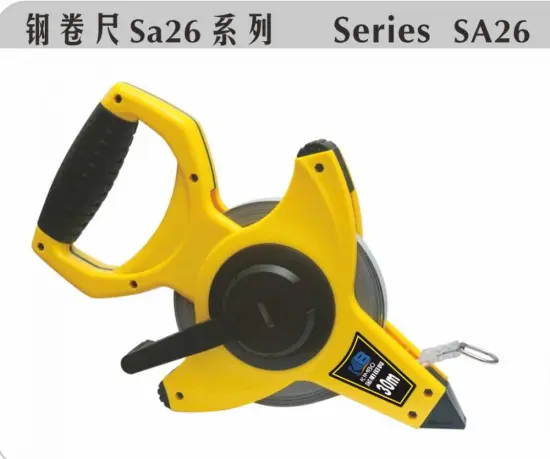 Fast Rewind Open Reel steel Long Tape Measure