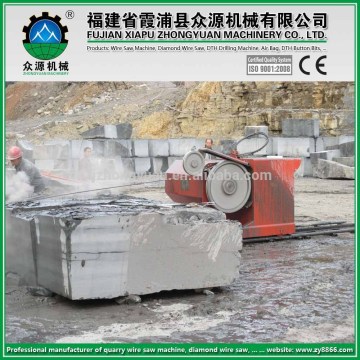 reliable small power wire saw machine for stone squaring