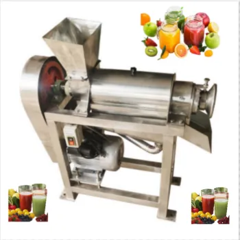 High-Quality Screw-Type Juicer for Tomatoes, Ginger, and Pineapple