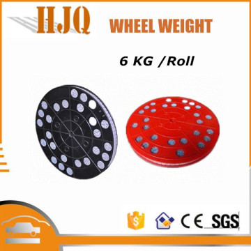 Roll wheel balance weight
