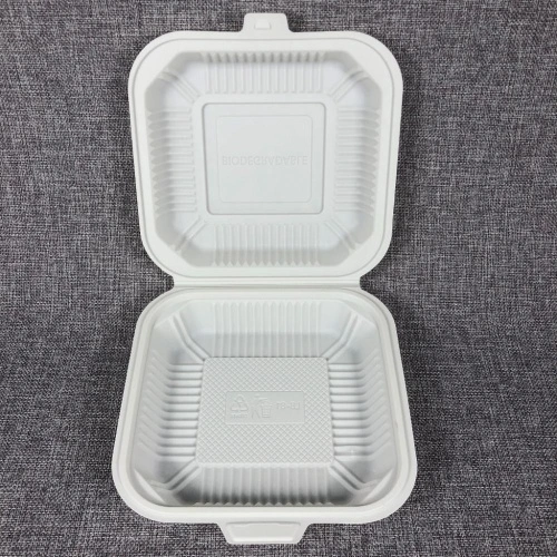 China Disposable Biodegradable Corn Starch Food Containers factory and  manufacturers