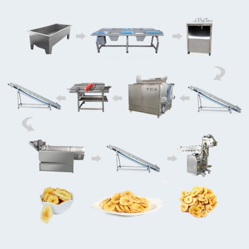 TCA Commercial High Quality Banana Plantain Chips Making Machine & Processing Line