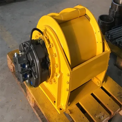 Hot sale hydraulic drag pulling winch for forest wood transport