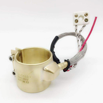 Industrial Electric Plastic Extruder with Copper Nozzle and Brass Band Heater for 120V/220V/240V/380V Injection Machines