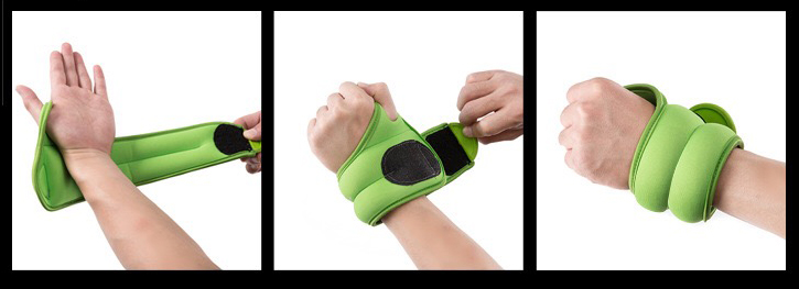 adjustable lifting wraps weighted band exercise women wrist weights for gym