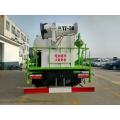 road cleaning stainless steel water tank truck