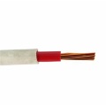 1.5mm2 PVC SDI Aislamiento rojo Cable de la funda blanca