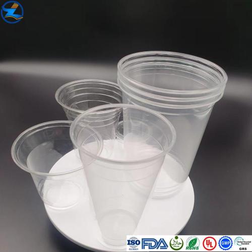 Custom Eco-friendly Clear Thermoforming PLA Cup