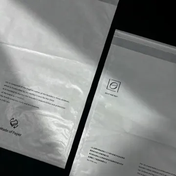 Biodegradable Glassine Paper Bags and Envelopes for Clothing Packaging