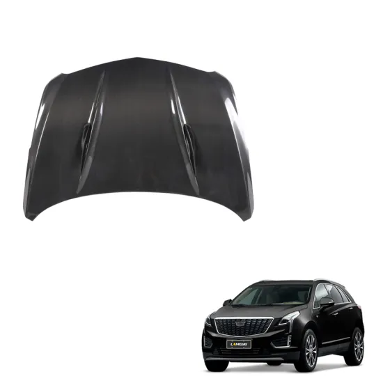 Carbon Fiber Front Bonnet Hood for Cadillac XT5 Engine