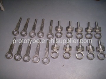 Procesamiento por lotes pequeños de prototipo de equipos industriales de piezas metálicas