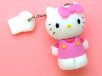 2gb / 4gb/8 gb przenośny Oem, niestandardowe Odm Hello Kitty dysku Flash Usb 2.0 w Pvc