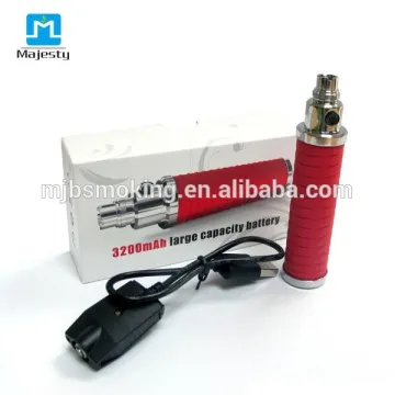 Top quality colorful 3200mah ego battery electronic cigarette battery factory