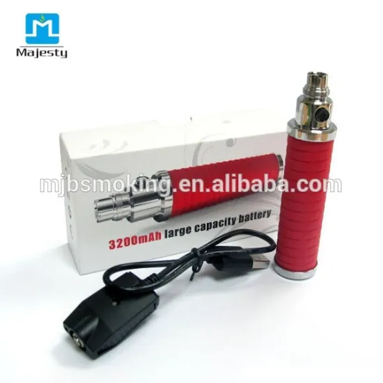 Top quality colorful 3200mah ego battery electronic cigarette battery factory
