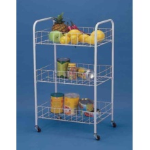 Multifunctional 3-tier Storage Cart