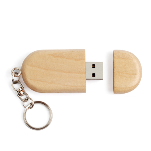 Wooden Usb Flash Drive with Free Logo