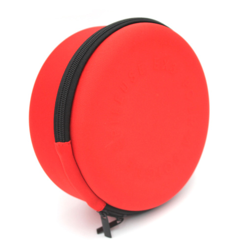 Round shape portable EVA makeup travel case for solid perfume