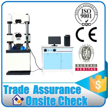 Hydraulically fastener tensile strength testing machine