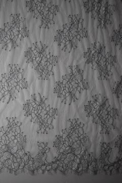 Hot Sale Nylon Polyester Panel Lace Fabric