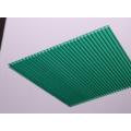 4 mm hohle Polycarbonatblech grüner Farbe