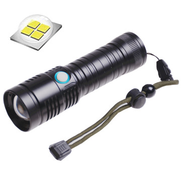 2000 Lumen Water-Resistant LED Camping Torch Flashlight