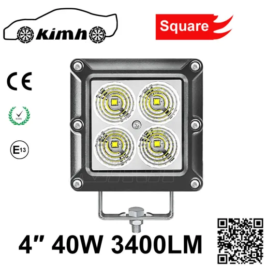 CE, RoHS, IP67 Certification Led Bulb Go Karts tractor 40w led work light