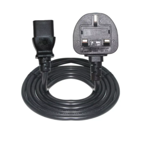 Reino Unido 3 pin C13 Cable de alimentación de plomo de tetera