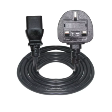 UK 3 Pin C13 Kettle Lead Power Cord