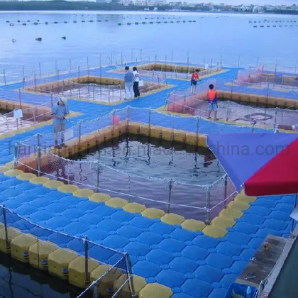 Durable HDPE Fishnet Floating Pontoon