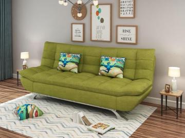 Sofa Bed Green Fabric sofa