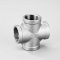 Stainless steel 4 four equal male thread