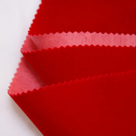 Specializing in the production of various colors flocking cloth,cheap fabrics