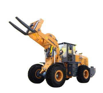 Longgong CDM855HW 16-ton Stone Fork Loader with National IV Engine for Sale