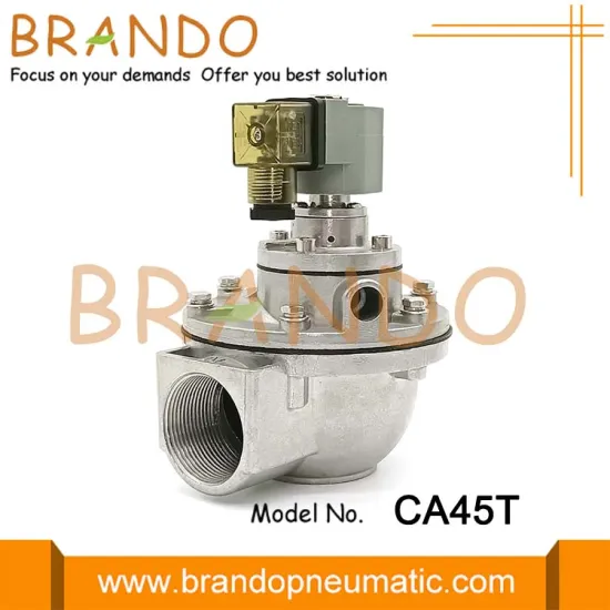 CA45T 1-1/2'' Diaphragm Dust Collector Solenoid Pulse Jet Valve For Bag Filter Baghouse