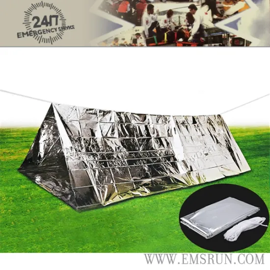 Hiking temporary build emergency shelter use