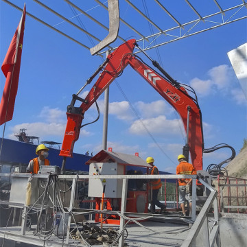 Hydraulic Rockbreaker Booms For Mining