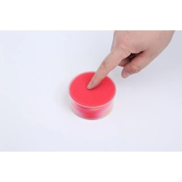 Red Round Sponge Shoulder Rest