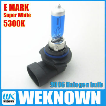 (Super White Xenon) 9006 자동 할로겐 전구 E 마크
