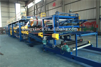 Eps sandwich panel roll forming profile machine