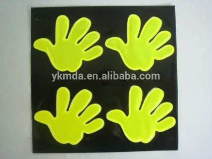 3m reflective sticker material and custom light reflective stickers