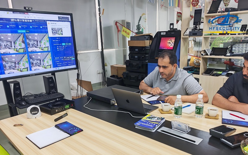 Omani Client Visits HFSecurity: Focusing on AI Technology and Exploring New Partnership Opportunities in the Middle East