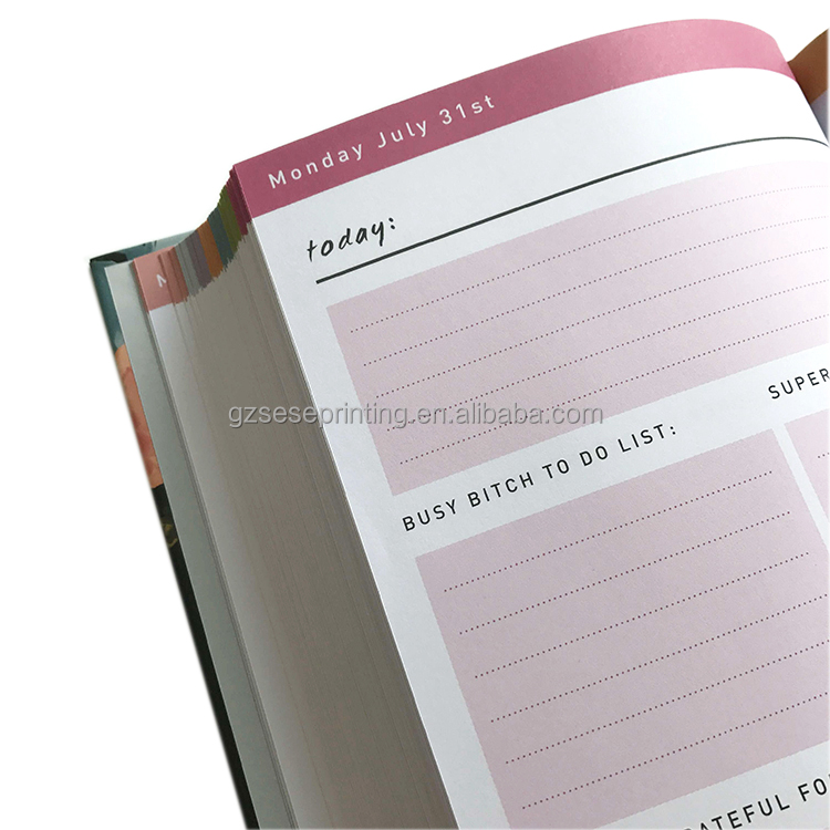 Daily Diary Planner, Day Planners Custom