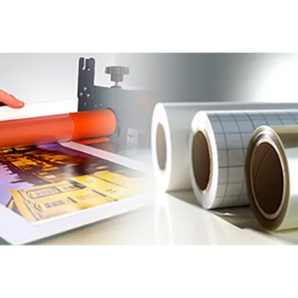 Photo Graphic Lamination Factory: Adhesive Transparent Textured Vinyl Film & 3D Flash Photo Cold Lamination
