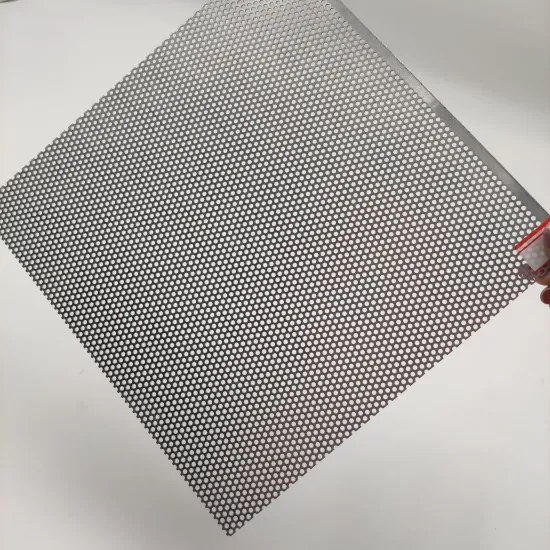 Ultra Fine Perforated Metal Mesh Aluminum Micro Hole Punching Mesh Price