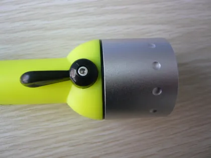 Led Diving Torch Plastic underwater Flashlight