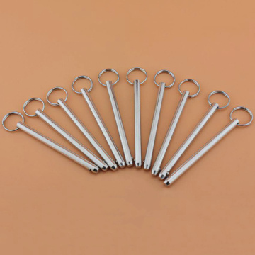 Știft de blocare cu inel cu eliberare rapidă din oțel inoxidabil de 1/2 inch