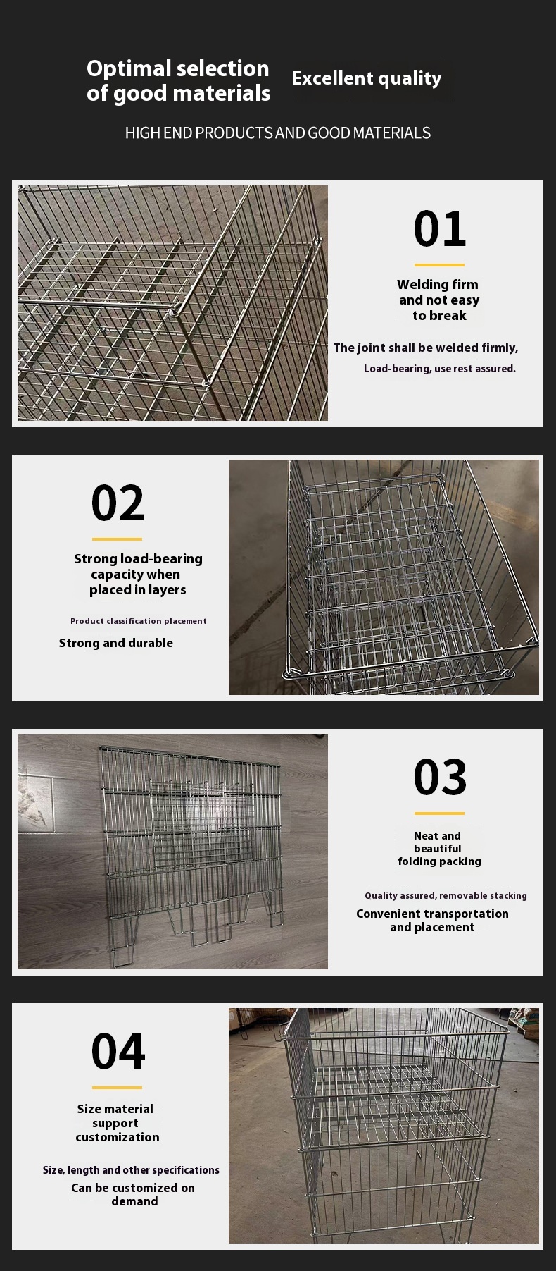 Mobile Logistics Storage Cage