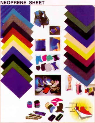 Waterproof and Shakeproof Black or White Neoprene